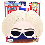 Sunstaches The Hill' Hillary Clinton Sunglasses, Instant Costume, Party Favors, UV400