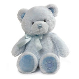 Baby GUND My First Teddy Sound Toy Stuffed Animal Plush, Blue, 10"