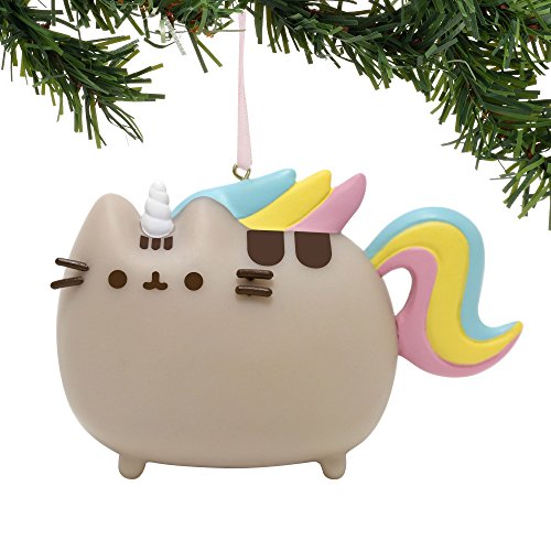 Department 56 Pusheen Magical Unicorn PVC, 2.75 inch Hanging Ornament