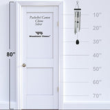 Woodstock Chimes PCC The Original Guaranteed Musically Tuned Chime Pachelbel Canon, Silver