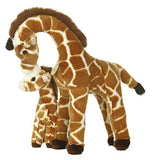 Aurora World Miyoni Giraffe with Calf Plush, 16"