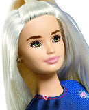 Barbie Fashionistas #63 Platinum Pop Doll, Curvy