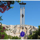 Woodstock Chimes WAGU The Original Guaranteed Musically Tuned Agate Wind Chime, Purple