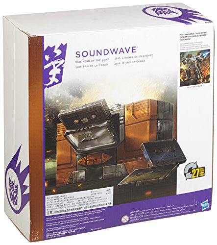 Hasbro Transformers Platinum Edition Year of The Goat Exclusive Masterpiece Soundwave