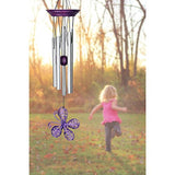 Woodstock Isabelle's Dancing Butterfly Wind Chime, Purple