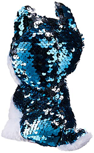 TY TY36671 Slush Husky FLIPPABLE-REG, Multicolored