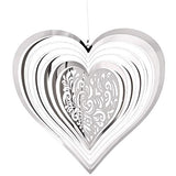 Woodstock Chimes SHNHE Rainbow Makers Shimmers Suncatcher, Heart