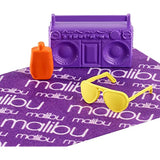 Barbie Loves The Ocean Beach-Themed Playset, with Volleyball Net & Accessories, Made from Recycled Plastics, Gift for 3 to 7 Year Olds