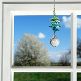Woodstock Chimes CCSG Rainbow Makers Suncatchers Crystal Sunrise Cascade, Green