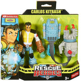 Fisher-Price Rescue Heroes Carlos Kitbash, Multi, (Model: GFW62)