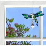 Woodstock Chimes CDPEA Rainbow Makers Fantasy Glass Suncatcher, Blue