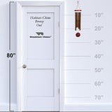 Woodstock Chimes HCBRO The Original Guaranteed Musically Tuned Chime Habitats-Owl, 26", Bronze