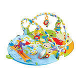 Yookidoo Baby Gym Activity Play Mat - 3 Stage Accessory Gym with More Than 20 Development Infant Activities | Age 0-12 Months