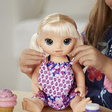 BABY ALIVE MAGICAL SCOOPS BABY: Blonde Baby Doll with Dress and Accessories: Ice Cream Cone, Scooper, Comb and More, Perfect Toy For 3 Year Old Girls and Boys and Up