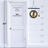 Woodstock Chimes HCGONGM The Original Guaranteed Musically Tuned Chime Medium Hanging Gong, Quintet, Chau