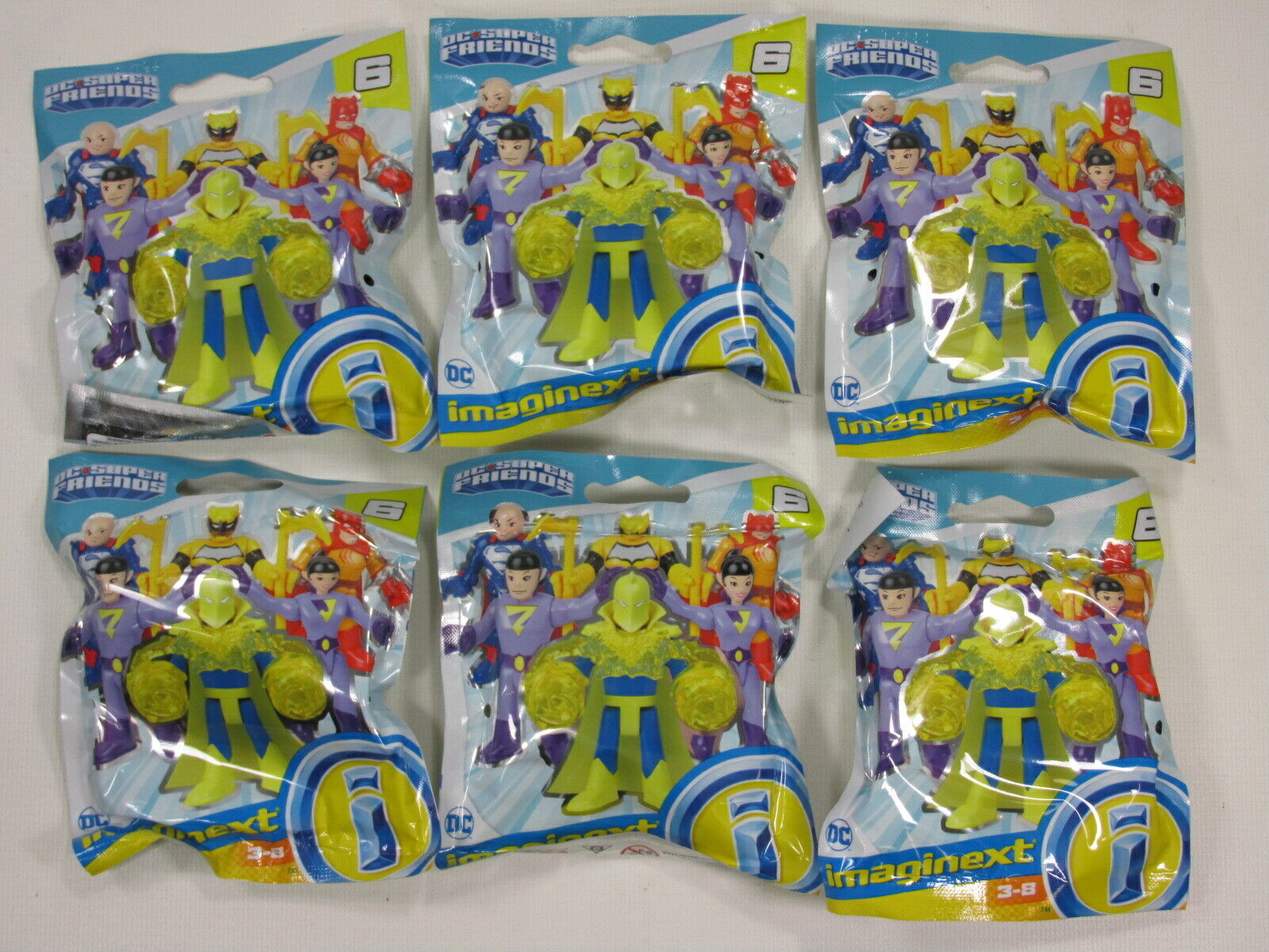 Imaginext DC Super Friends Series 6 Blind Bag Complete Set NEW SEALED