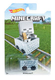 Hot Wheels Minecraft Skeleton Minecart