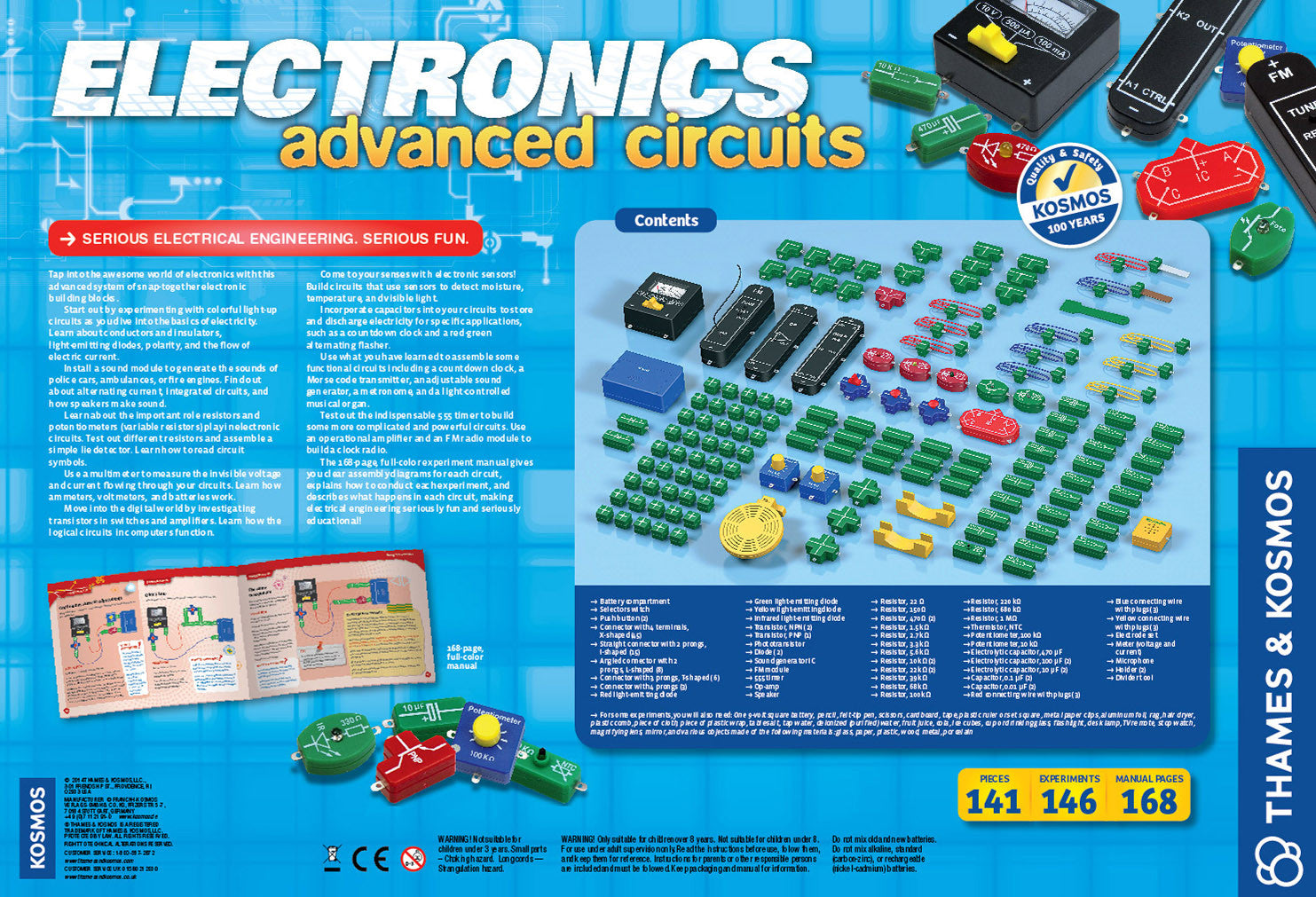 Thames & Kosmos Electronics Advanced Circuits 615918