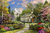 Springbok's 500 Piece Jigsaw Puzzle Mountain View Chapel