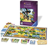 Ravensburger Broom Service for Ages 10 & Up - Intense Strategy Game of Skill, Lucky, & Bluffing, 81083