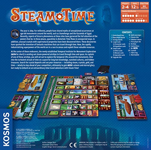 Steam Time Board Game