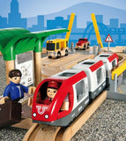 BRIO World - 33209 Rail & Road Travel Set | 33 Piece Train Toy with Accessories and Wooden Tracks for Kids Ages 3 and Up