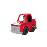Fisher-Price Little People Wheelies Race Car - GWD23 - Red Flames