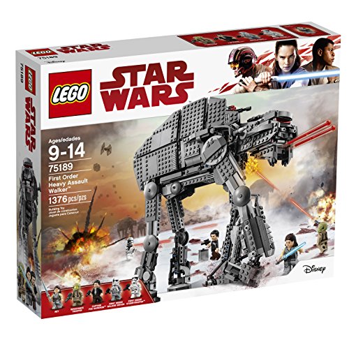 LEGO Star Wars First Order Heavy Assault Walker 75189 Building Kit 1376 Piece
