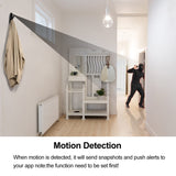 SSG Hidden Camera Clothes Hook Mini Spy Camera Covert Nanny Cam Wall Mounted Security Camera Wireless Micro Camera No WiFi No Audio