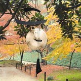 Woodstock Chimes EGCB The Original Guaranteed Musically Tuned Chime Medium Emperor Gong, Black