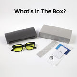 SSG Sunglasses for Women, Blocking 99.44% Blue Light for Computer/Phone/TV, Photochromic Transition Blue Light Blocking Glasses, Anti-Glare Prevent Eye Strain, Computer Glasses for Working-BG801