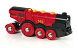 Brio Railway - Battery Engines - Mighty Red Action Locomotive 33592