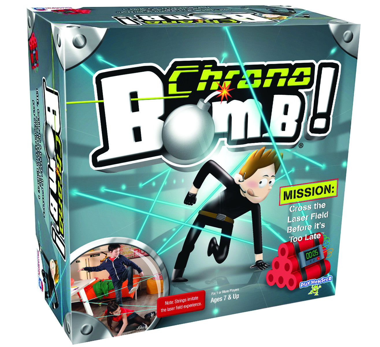 Cross The Laser Field Before It's Too Late! Chrono Bomb® 7010