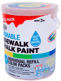 Mattel Rose Art Sidewalk Chalk Paint Bucket Refill 10ct CXX75