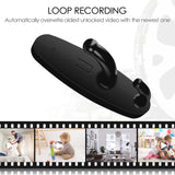 SSG Hidden Camera Clothes Hook Mini Spy Camera Covert Nanny Cam Wall Mounted Security Camera Wireless Micro Camera No WiFi No Audio