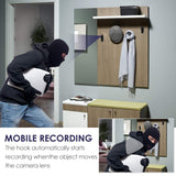 SSG Hidden Camera Clothes Hook Mini Spy Camera Covert Nanny Cam Wall Mounted Security Camera Wireless Micro Camera No WiFi No Audio