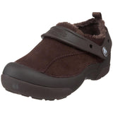 Crocs Dawson Faux Fur Slip-On (Toddler/Little Kid),Espresso/Espresso,12 M US Little Kid