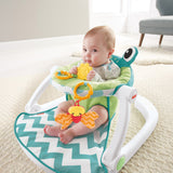 Fisher Price Sit-Me-Up Floor Seat - Citrus Frog CMH49