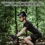 SSG Bike Helmet Adults-Cycling Retro-Lightweight Baseball Helmet, Urban Leisure Road and Mountain Riding Safety Helmet with Classical Style Inner Lining, Adjustable Strap for Adult Men Women