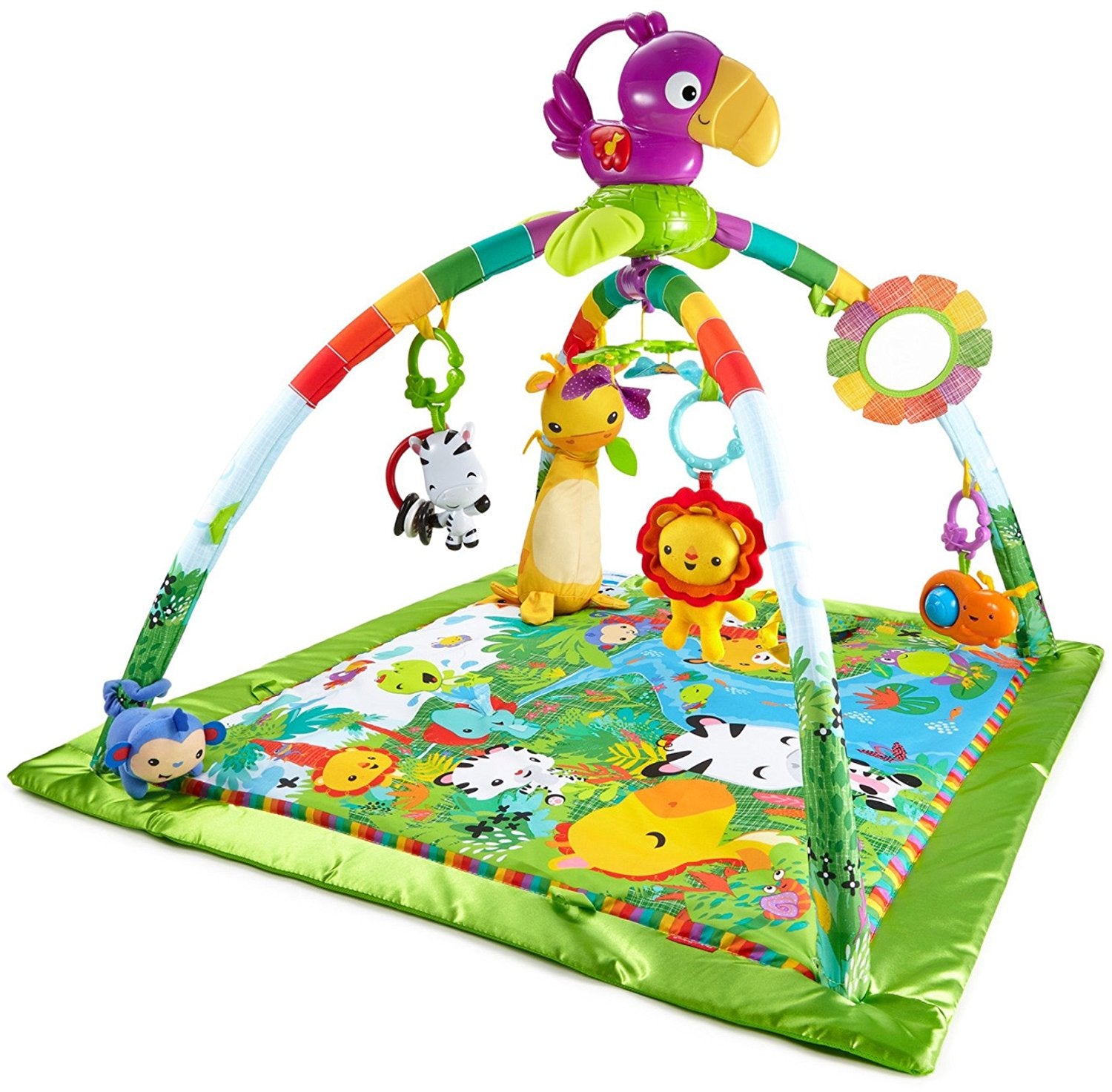 Fisher Price Rainforest™ Music & Lights Deluxe Gym DFP08