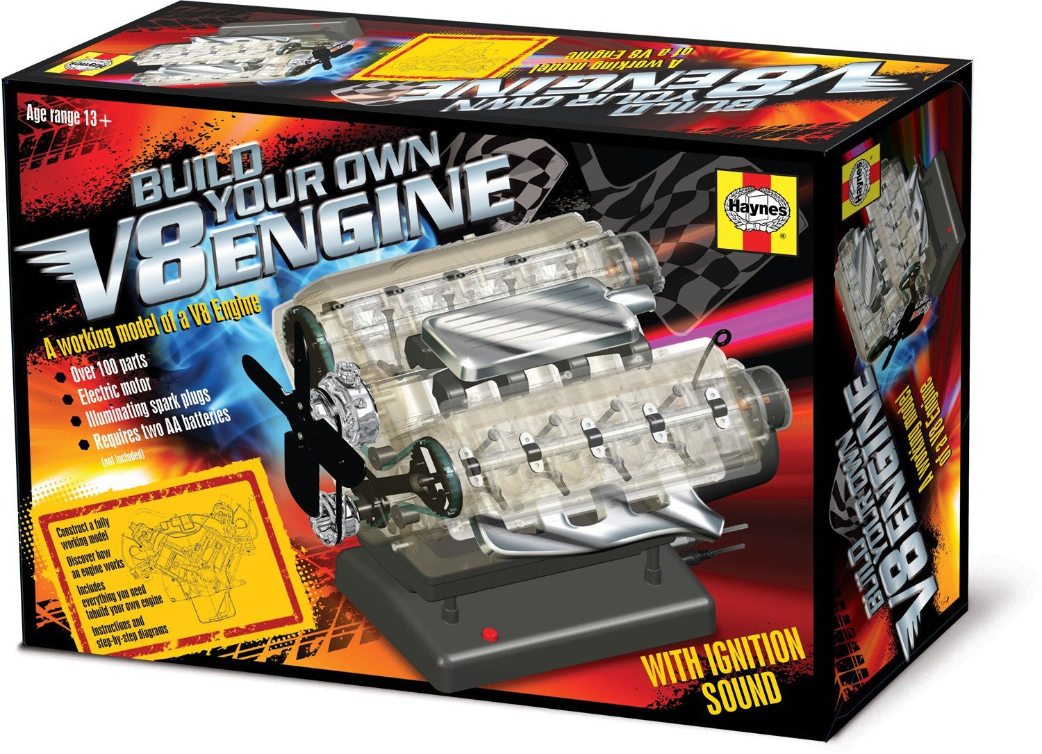 Perisphere and Trylon Haynes V8 Engine HM12US