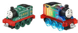 2 Items Bundle: Special Edition Trains - Rainbow Thomas & Original Thomas Trains