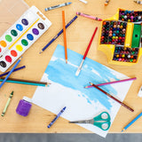 Crayola Washable Kids Paint, 6 Count, Kids At Home Activities, Painting Supplies, Gift, Assorted