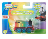 2 Items Bundle: Special Edition Trains - Rainbow Thomas & Original Thomas Trains