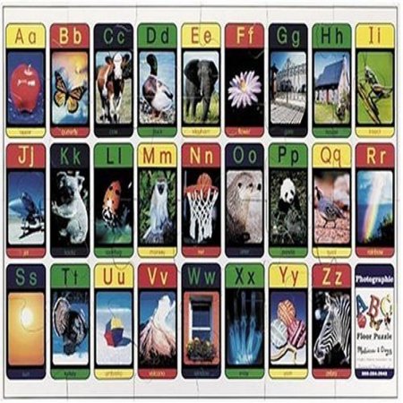 24-piece Deluxe Alphabet Cardboard Floor Puzzle