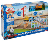 Fisher Price Wooden Railway Leap & Splash Dolphin Rescue Train DFW98
