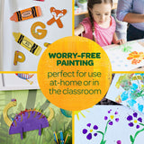 Set of 3 |Crayola Washable Kids Paint, 6 Count, Kids At Home Activities, Painting Supplies, Gift, Assorted