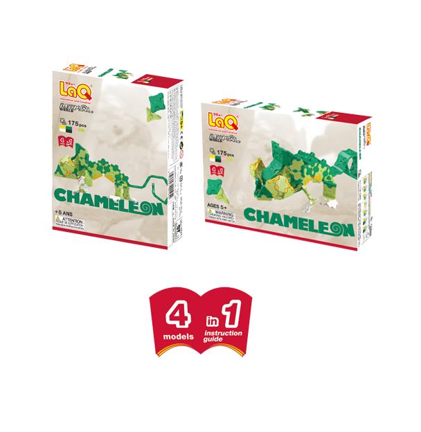 LaQ Animal World Chameleon LAQ001252 - Discontinued