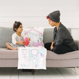 Sago Mini 2-in-1 Fold Up Pillow Playset, Robin’s Doll House with Plush Accessories for Toddlers