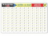 (addition Problems) - Addition Problems Write-a-mat. Melissa & Doug